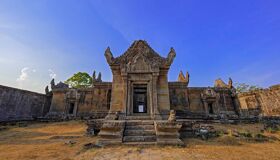 Capture the authentic charm of Preah Vihear’s lush scene